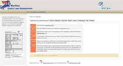 Desktop Screenshot of dutchlaw.stc-r.nl